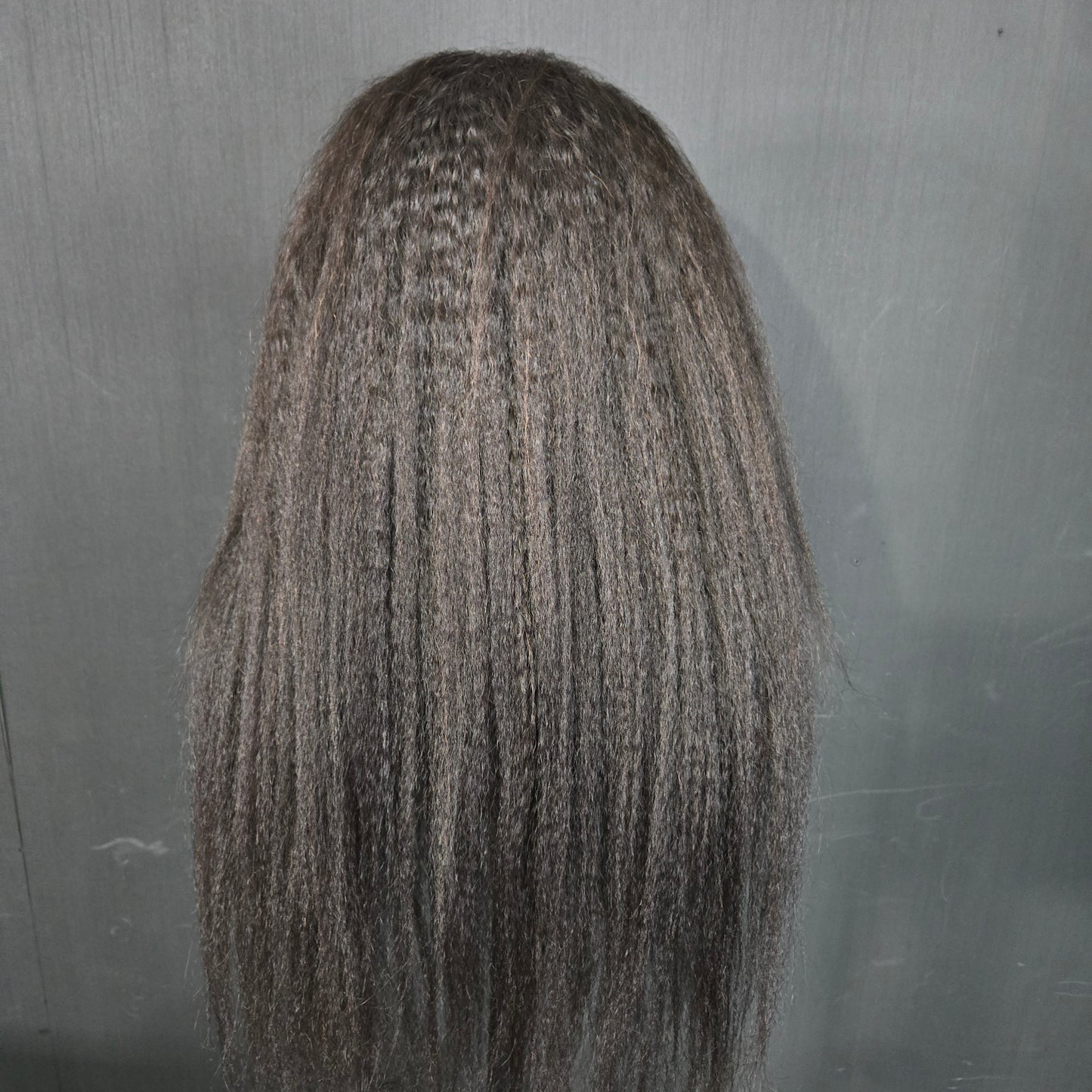 24" Kinky Straight Frontal