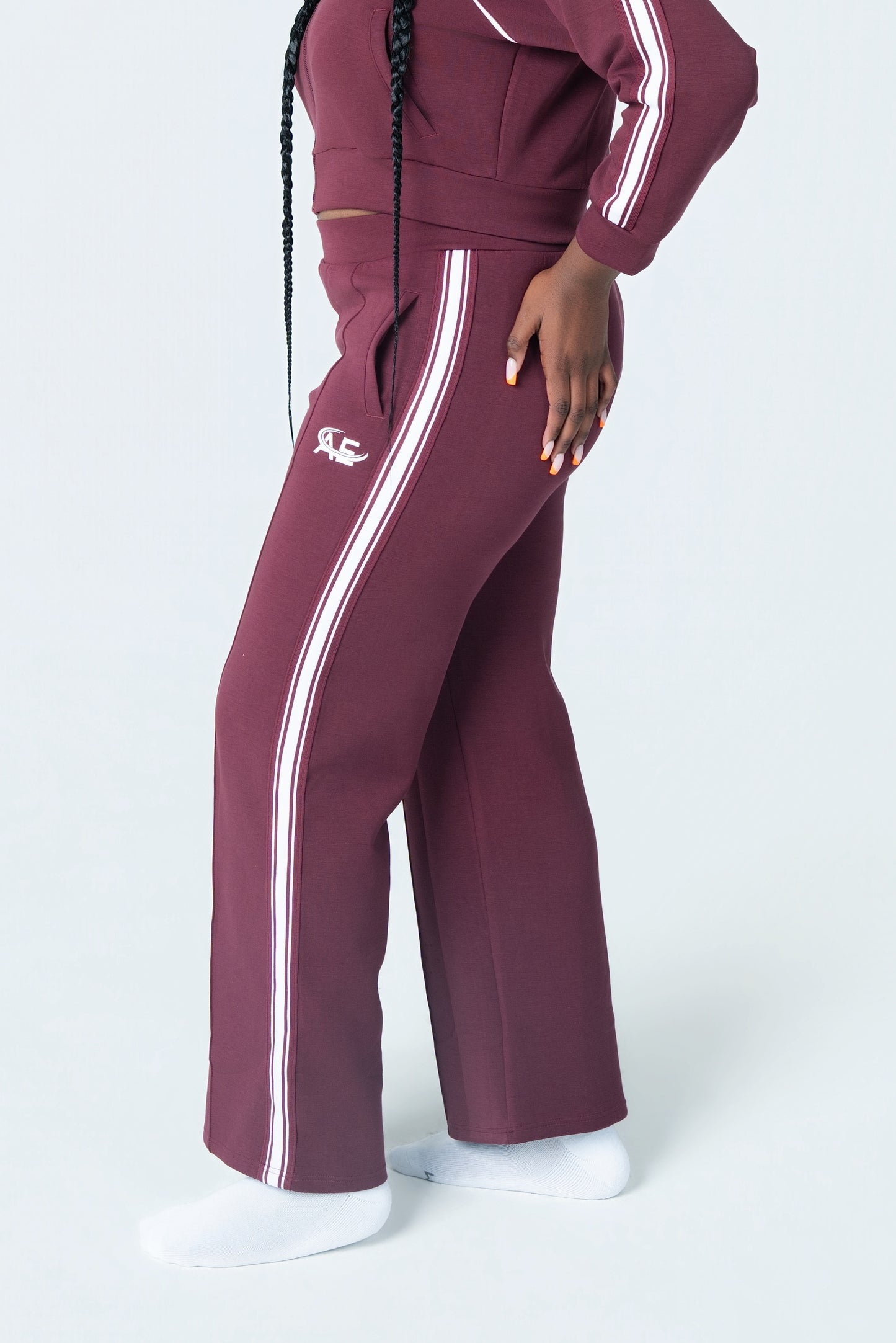 Wide Leg Striped Pants