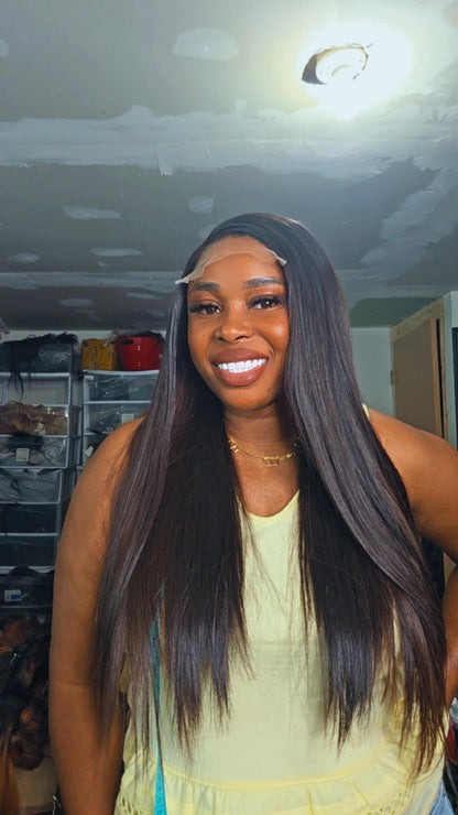 20" Straight Side Part