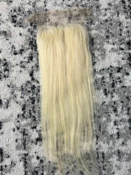 Straight Blonde Closure (HD Lace)